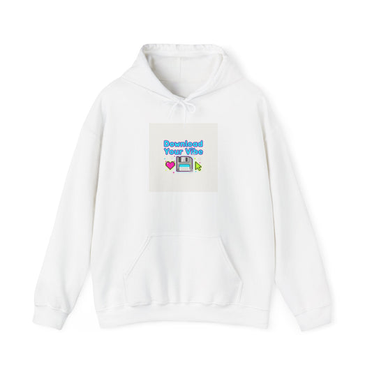 Download Your Vibe Hoodie | Y2K retro tech, pixel UI nostalgia
