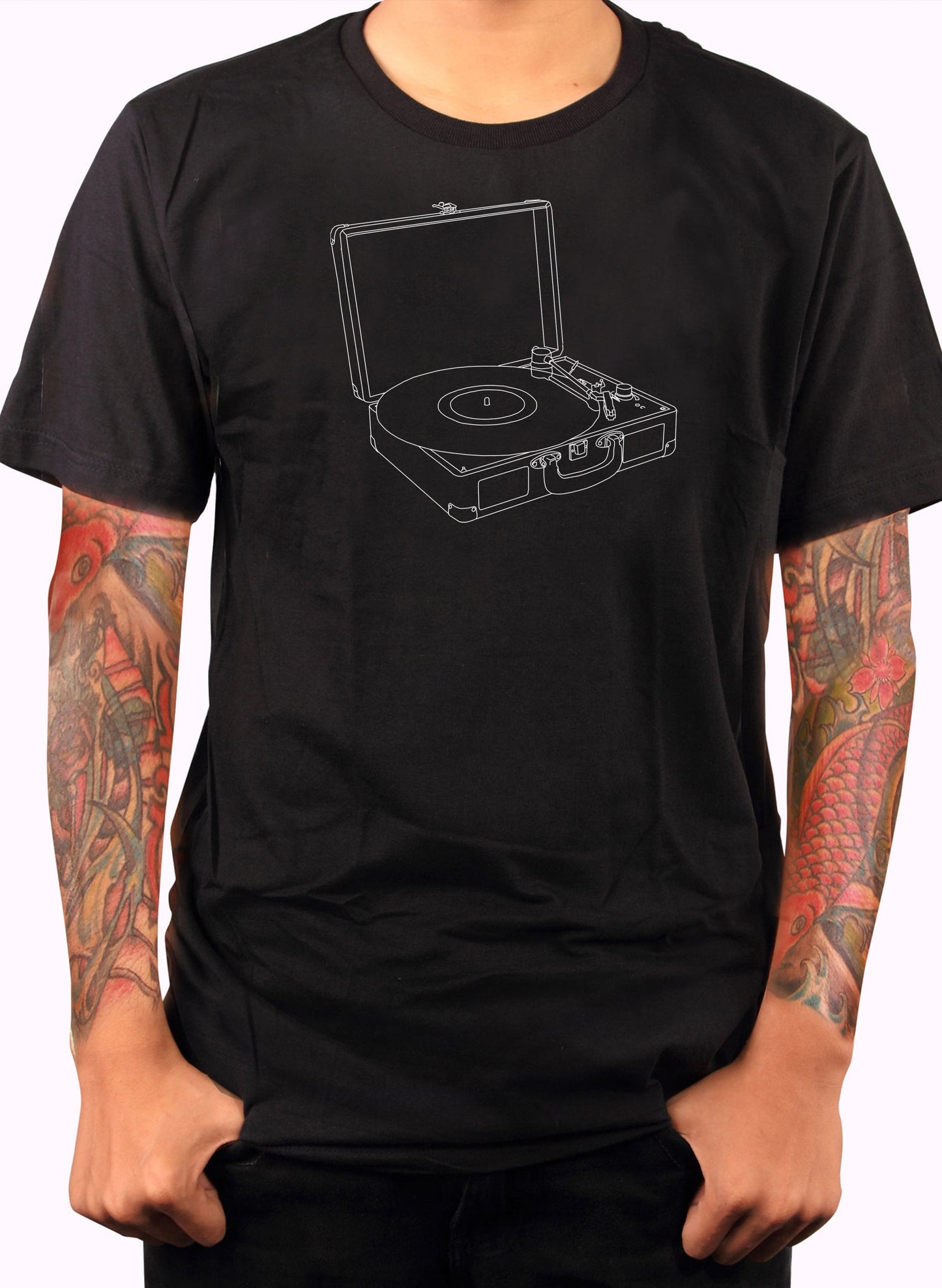 Vector Record Player T-Shirt