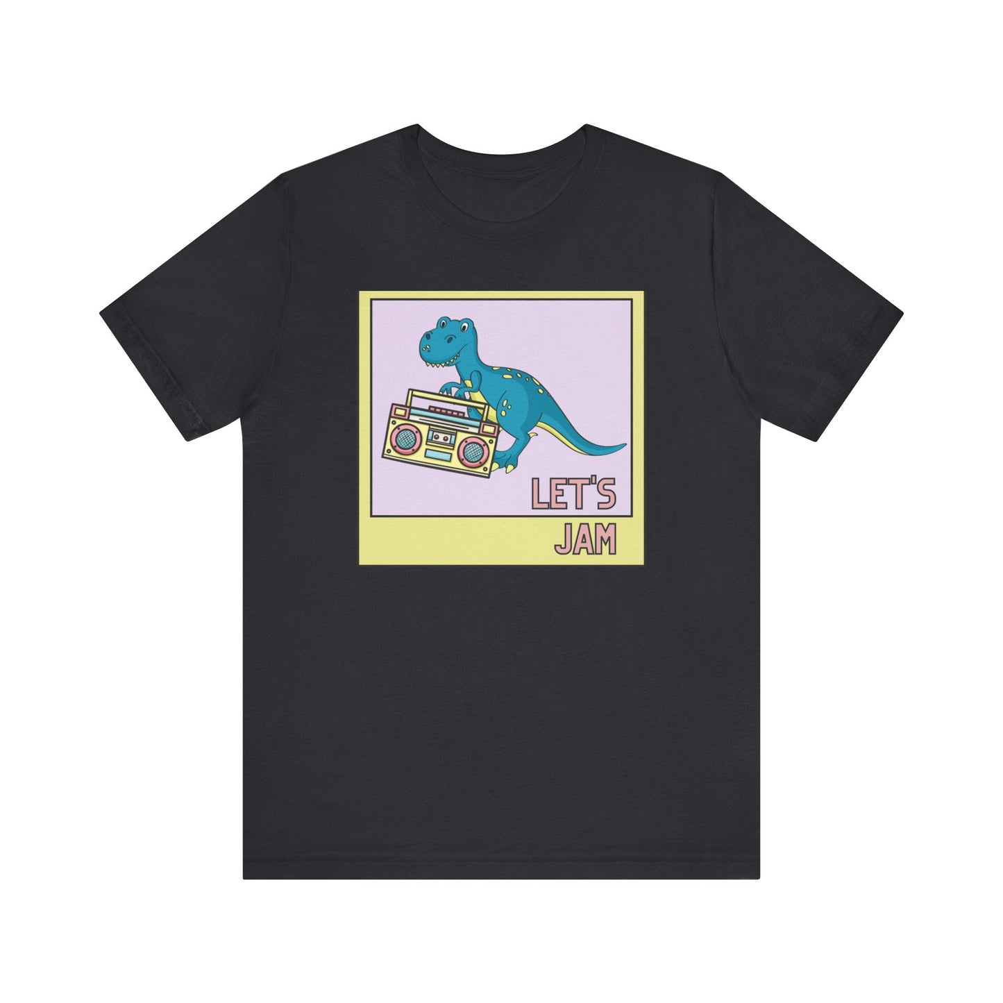 Retro Dinosaur Music T-Shirt